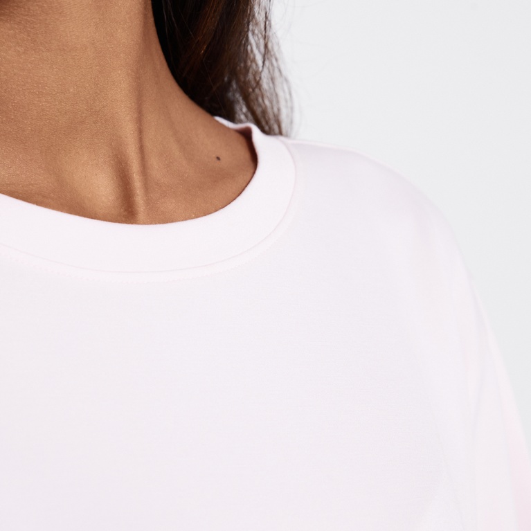 Soft lounge tee "Alyna" Light Pink